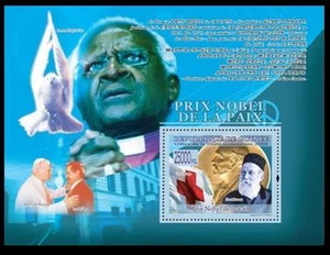 Guinea 2008 MNH MS, Henry Dunant, Red Cross, K.J. Wojtyla & Lech Walesa (H8n) - Picture 1 of 1