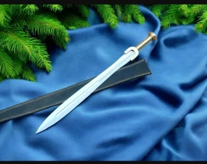 Hand Forged High Carbon Steel Viking Sword Sharp Battle Ready Medieval Sword - Picture 1 of 5