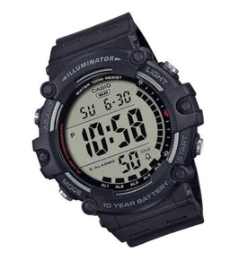Casio Illuminator AE1500WH Series | 10- Battery | LED Backlight | 5-Alarms | Sec - Picture 1 of 1