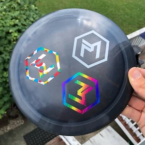 Discraft Midnight Z Zeus Negro Triple PM Logotipo 173-174g Totalmente Nuevo - Imagen 1 de 3
