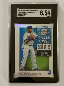 2019 Panini Contenders Optic #20 Vladimir Guerrero Jr. RC SGC 8.5 Holo Prizm - Picture 1 of 2