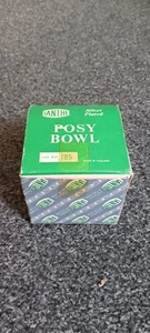 Kleine Lanthe of England versilberte Sträucherschale Blumengesteck (neu verpackt) - Bild 1 von 8