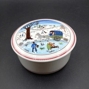 VILLEROY & BOCH Design Naif Laplau Porcelian Trinket Dish 3 3/4" S1 - Picture 1 of 7