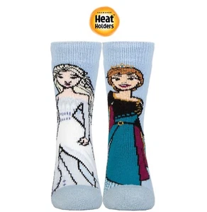 Frozen Kids Thermal Socks Girls Disney Princess Elsa Anna 1.6 TOG - HEAT HOLDERS - Picture 1 of 6