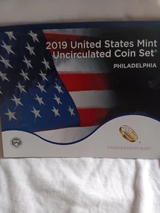 GEM 2019 U.S. MINT UNCIRCULATED 20 COIN SET. (10 P - 10 D ) NO W CENT. - Picture 1 of 4