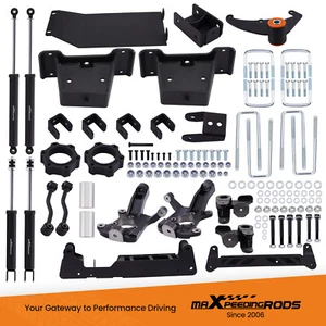 Front & Rear 6" Lift Kit for Chevrolet Silverado GMC Sierra 1500 4WD 1999-2006 - Picture 1 of 13