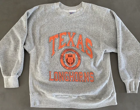 Vintage 90’s Hanes UT University of Texas Austin Longhorns Sweatshirt Large Cover