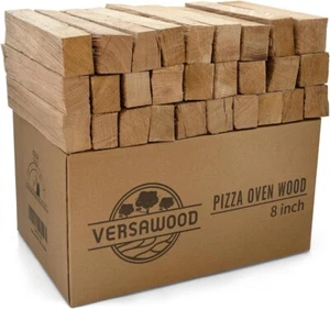 Sustainable Kiln-Dried Oak Firewood - 8-Inch Logs for Flavorful Outdoor Cooking - Picture 1 of 9