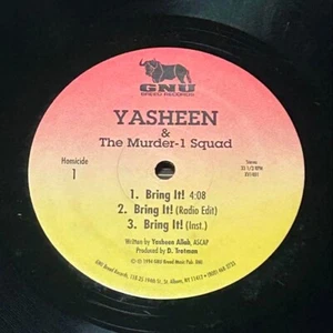 Yasheen & The Murder-1 Squad / Bring It! Plain Jacket Specification 1994 - Imagen 1 de 4