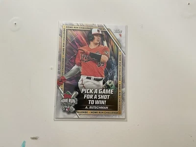 2023 Topps Series 2 - Home Run Challenge Code Card Adley Rutschman #HRC-3 (RC) - Image 1 of 3