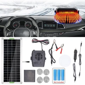 Easily Transportable Solar Car Heating Device with Long Lasting Battery Life - Picture 1 of 12