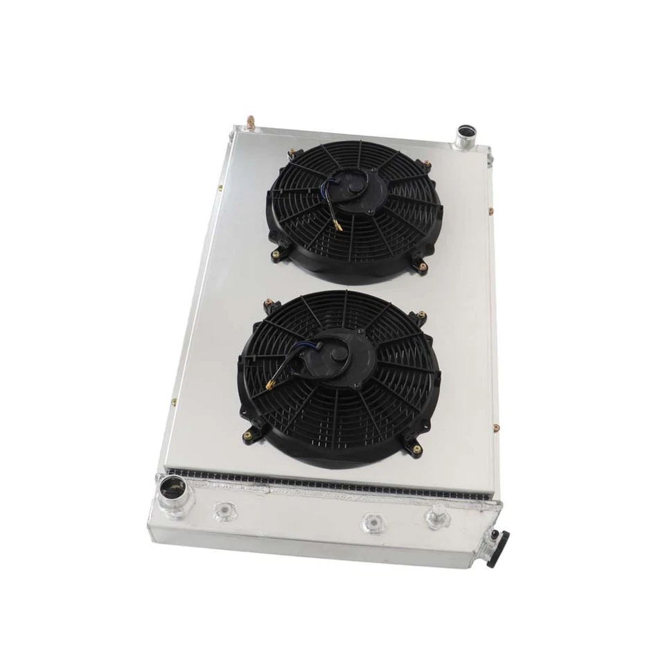 Labwork 4Row Radiator+Shroud Fan 1973-1987 For Chevy C/K C10 C20 C30 K10 K20 Foto 1 de 4