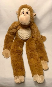 Animal Alley Toys R Us Large Brown Hanging/Hugger Monkey Plush Long Arms 22" - Picture 1 of 4