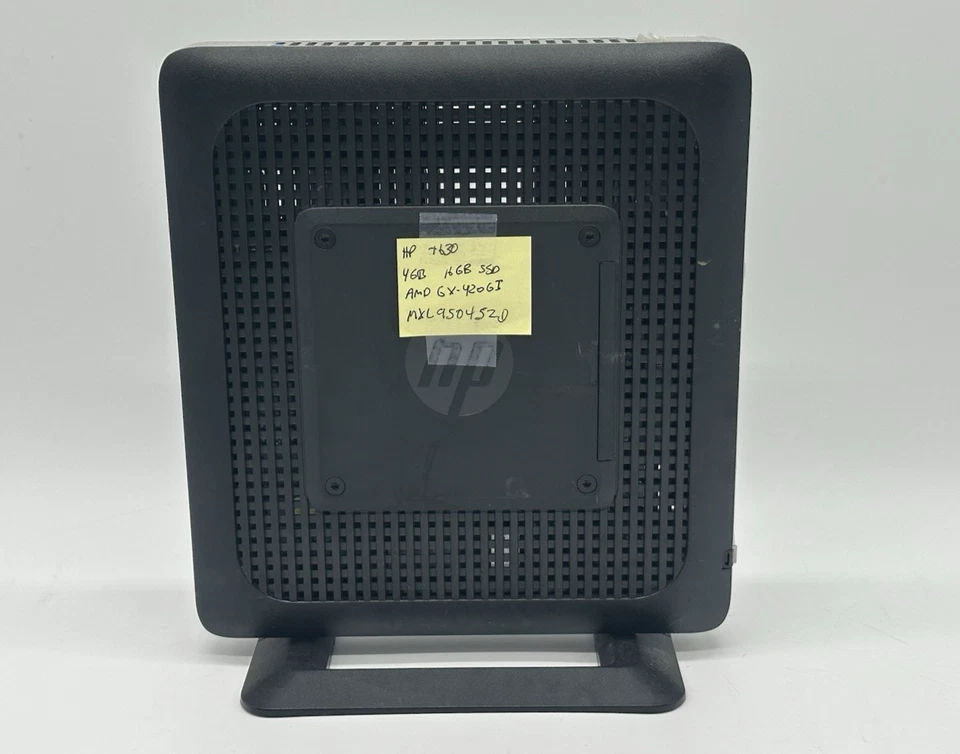 HP T630 Thin Client AMD GX-420GI, 4GB RAM, 16GB SSD - No AC/OS - Image 1 of 4