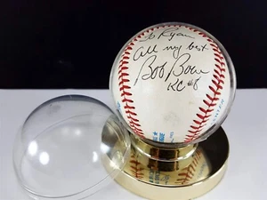 Bob Boone Kansas City Royals #8 Signed Autographed American League Baseball - Picture 1 of 7