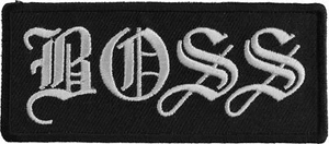 Parche Boss - 3,5 x 1,5 pulgadas - P3251 - Imagen 1 de 5