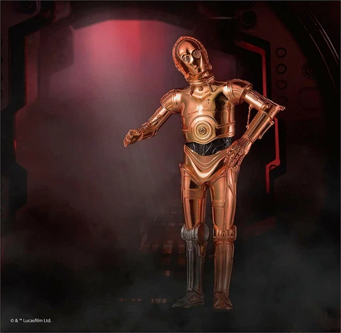 Royal Selangor Star Wars Collection Pewter Limited Edition C-3PO Statue Gift Cover