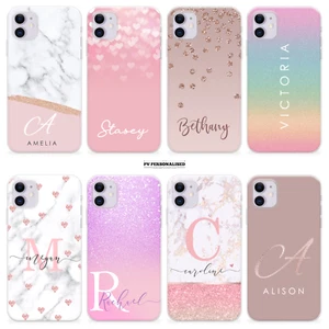 Personalised Phone Case Cover for iPhone 14 13 12 15 11 Silicone Custom Gift - Picture 1 of 30