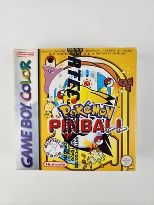 Game Boy Color Pokemon Pinball Greek Greece Nortec Sealed Box w/ Protector - Image 1 of 4