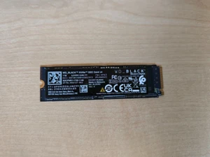WD Black 1TB SN810 Gen 4 X4 M.2 PCI Express SSD Drive 2280 Read speed 6600MB/s - Afbeelding 1 van 2