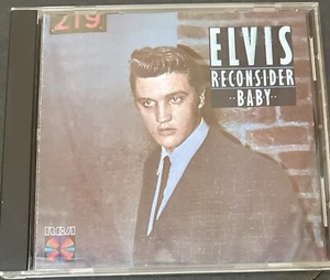 Elvis Presley Reconsider Baby CD - 1985 RCA - Preowned - Picture 1 of 4