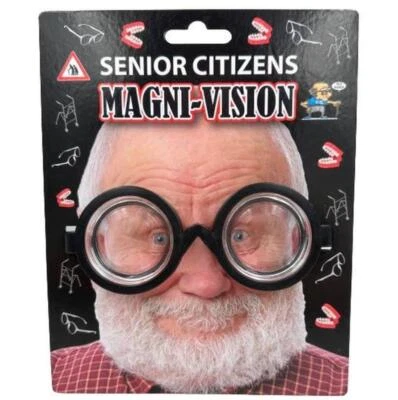 Senior Citizens Old Magni-Vision - Over the Hill Lupa Ojos Mordaza Regalo Foto 1 de 4