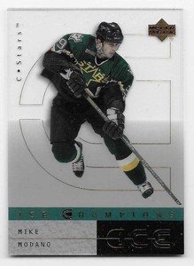 00/01 UPPER DECK ICE CHAMPIONS Mike Modano #IC2