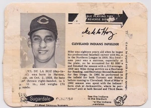 1963 Sugardale Weiners #8 Mike delaHoz raro cubano - Imagen 1 de 2