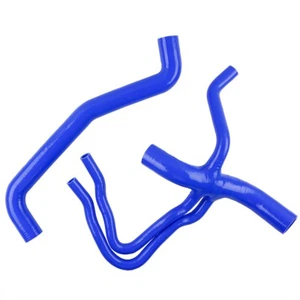 Blue Silicone Radiator Coolant Hose Kit for 1997-2002 Ford Expedition 5.4L - Foto 1 di 7