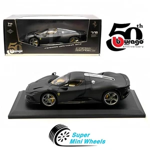 Bburago 1:18 Ferrari Daytona SP3 – Carbon Series – 50th Anniversary Limited - Picture 1 of 2
