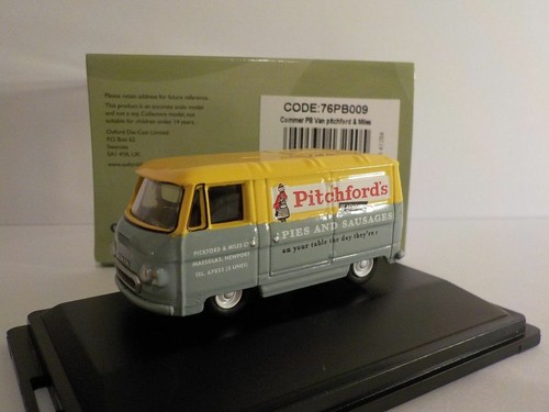 VANS Modello Commer PB Pitchford & Miles modellini auto pressofusione Oxford