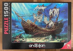 Anatolisches Puzzle - Schiffswrackmeer, 60x 85cm # 1500 Teile # w. NEU - Bild 1 von 5