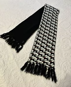 Vera Bradley Womens Long Knit Scotty Scarf Pre-owned - Picture 1 of 6