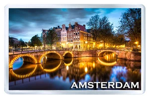 Amsterdam MOD6 Fridge Magnet Souvenir Magnet Kühlschrank - Bild 1 von 1