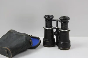 Antikes Fernglas Lumette Marine Paris Feldstecher 8 Gläser mit Kompass - Picture 1 of 9