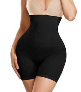 Shapermint Body Shaper Shorts mit hoher Taille - Shapewear für Damen Bauchkontrolle - Bild 1 von 14