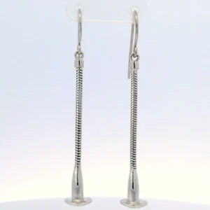 Persona Sterling Silver Dangle Charm Earrings - Picture 1 of 4