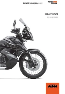Manual del propietario KTM 2022 890 ADVENTURE US - Imagen 1 de 12