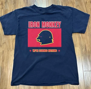 Iron Monkey We've Learned Nothing T-Shirt Navy Geschenk für Fans alle Größe S-4XL - Bild 1 von 5