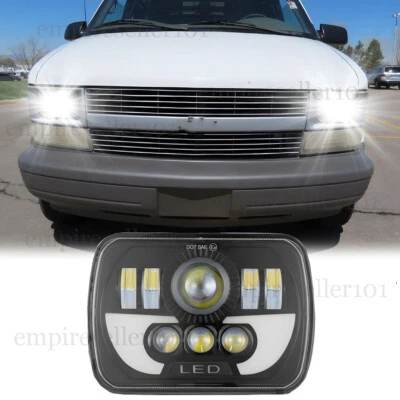 Faro LED halo 7x6" para Chevrolet Express 1500 2500 3500 Astro Cargo Van G10 Foto 1 de 4