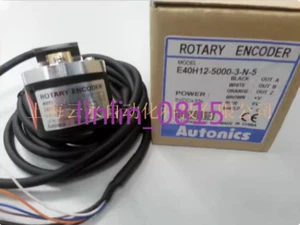 1Pcs New Autonics encoder E40H12-5000-3-N-5 - Picture 1 of 3