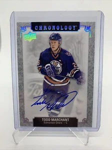 2018-19 Upper Deck Chronology Auto Todd Marchant - Picture 1 of 2