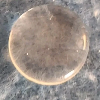 Pieza de repuesto de damas de vidrio transparente base de 0,5" X 0,5" ENVÍO GRATUITO Foto 1 de 3