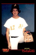 1993 Triple Play #245 Mark McGwire Oakland Athletics