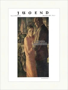 Titelseite der Nummer 5 von 1927 Oswald Poetzelberger Frau Mann Zug Jugend 4532 - Bild 1 von 1