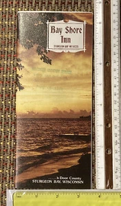Vintage 1977 Door County Sturgeon Bay - Bay Shore Inn ephemera Brochure WI - Picture 1 of 7