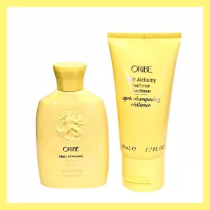 Oribe Hair Alchemy Resilience Shampoo 2.5oz & Conditioner 1.7oz Travel Size New - Picture 1 of 14