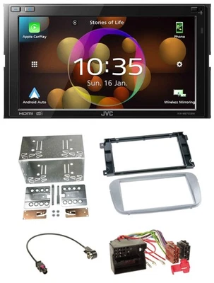 JVC DAB MP3 2DIN Bluetooth USB Autoradio für Ford Mondeo 2007-2014 S-Max Profi s - Bild 1 von 4