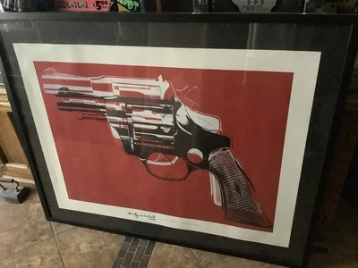 ANDY WARHOL Revolver 1995 "44x34" Poster Print - Image 1 of 3