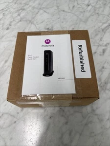Motorola MB7420 16x4 High Speed Cable Modem - Black + Power Cable Refurbished - Picture 1 of 1